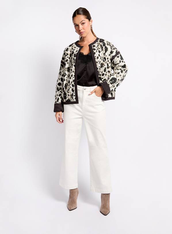 VOGUE WILLIAMS Animal Print Jacket S